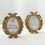 Mini 4" Baroque Oval Picture Frames Wedding Favors Party Events Decorations. Fixed Price $8.29.
