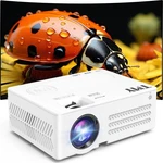 Tmy Native 1080P Projector With Wifi And Bluetooth, Outdoor Movie White. Fixed Price $66.98.