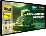 Str Series 110" 4K/8K Ultra Hd Fixed Frame Home Theater Projection Screen. Fixed Price $433.99.