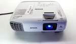Epson Powerlite X17 H569A Projector 1024X768 2700 Lumens Tested, Cord Only. Fixed Price $69.99.