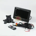 Led 7" Tft Panel Dual Ir Trans Stand 2 Video Input 1 Audio Car Monitor. Fixed Price $98.41.