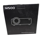 Nisoo Projector Bluetooth Outdoor Movie 1080P Smartphone Wifi/usb. Fixed Price $45.50.