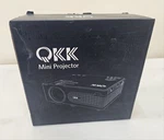 Qkk Mini Projector PJ0431-NEW Box. Fixed Price $34.00.