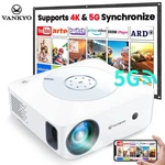 Vankyo Native 1080P Full Hd Video Projector 5G Wifi 4K Lcd Movie W/ 100'' Screen. Fixed Price $33.81.