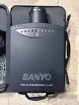 Sanyo X Multimedia Projector Model PLC-5500N W/cables & Rolling Hard Case. Fixed Price $99.95.
