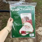 Vintage Treasures Needlepoint Kit Kris Kringle Stock Christmas New. Fixed Price $99.99.