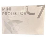 C7 Series Mini Projector Desktop White Screen Mirroring Hdmi Usb Vga Av. Fixed Price $79.99.