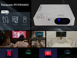 4K 3LCD Projector For Meetings, Reports, Video 3500 Lumens Wireless Plug & Use. Fixed Price $146.22.
