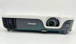 Epson Lcd Projector Lamp H433A 2600 Lumens Without Remote Control/ White/fair. Fixed Price $59.00.