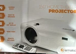 Ematic 150" Hd Multimedia Theater Projector Brand New In Box. Fixed Price $15.00.
