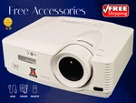 Mitsubishi WD570U Dlp Projector Ultra Quiet 28DB Operation 3500 Lumens 2160P. Fixed Price $117.62.