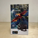 Polocsh HY320 Mini Projector With Wi-fi &bluetooth, 1080P 10,000 Lumens White. Fixed Price $53.19.