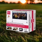 Rca 120 Diagonal Portable Projector Screen Indoor Outdoor W/case (RPJ176) - New. Fixed Price $39.00.