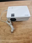 Abdtech Mini Led Multimedia Home Theater Movie Projector 1080P White. Fixed Price $49.99.