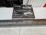 Optimax UHD-41 Led 4K 3D Projector With Screen. Fixed Price $299.99.