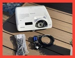 Epson 520 Short-throw Projector 2700 Lumens Golf Simula New LAMP(1 Yr Warranty). Fixed Price $295.00.