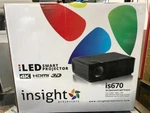 Insight Led Smart Projector IS670 Brand New, Box. Fixed Price $79.95.