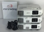 Lot Of Epson Powerlite 97H H688A 3LCD Projector - 2700 Lumen 5589 Hours. Fixed Price $269.89.