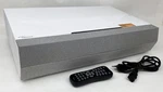 Optoma Cinemax D2 4K Uhd 3000 Lumens Ultra-short Throw Laser Projector White. Fixed Price $1350.00.