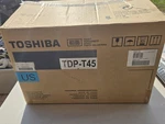 Toshiba TDP-T45 Projector With Cables, Padded Case, Remote & Manuals In Box. Fixed Price $143.96.