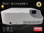 Casio XJ-V1 Dlp Projector 4K Long-life Light Source 2700 Lumens 2160P W/bundle. Fixed Price $104.98.