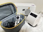 Benq GV11 Projector White With Remote & Cable, Original Box, Used. Fixed Price $520.03.