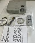 Mitsubishi SD205R Dlp Data Projector. Fixed Price $149.04.
