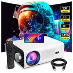 4K Portable Projector 1080P Fhd 5G Wifi Bluetooth Lcd Video Mini Home Theater. Fixed Price $45.99.