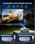 Elephas Mini Wifi Projector For Iphone, Ios, Android + Tv Stick, Hdmi/usb/vga. Fixed Price $39.96.