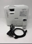 Epson Powerlite 990U 1080P Full Hd Wifi Projector W/ Remote & Cables. Fixed Price $254.99.