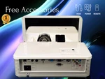 Smart Lightraise 60WI Dlp Projector 3200 Ansi Ultra Short Throw Hdmi W/remote. Fixed Price $126.03.