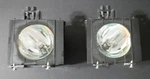 Pair Of Used Lamps With Housings From PT-DW5000U Panasonic Projector ET-LAD55. Fixed Price $75.00.