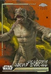 2024 Topps Star Wars Chrome AV-65 Tatooine Sand Beast (orange Refractor) 15/25. Fixed Price $69.99.