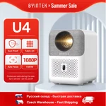 Byintek Love U4 Smart Mini Projector 4K 1080P Android Wifi Home Theater. Fixed Price $356.40.