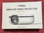 Mooka: Mini Lcd Video Projector 8000 Lumens, 1080P RD-823 (white). Fixed Price $50.00.