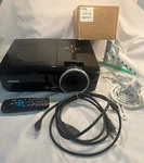 Vivitek Dlp Projector D963HD Incl Ceiling Mount, Cords, Remote, Spare New Bulb. Fixed Price $199.99.