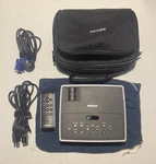 Infocus Projector IN1100 Model: W1100 Remote, Cables, Carrying Case. Fixed Price $29.00.