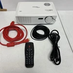 Optoma PRO360W Dlp Display Projector, Case, Power Cord, Remote, Hdmi, Working!. Fixed Price $100.00.