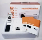 Ematic 150" Hd Multimedia Theater Projector - White (EPJ580W). Fixed Price $20.77.