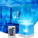 Ocean Wave Projector LIGHT,16 Colors Water Ripple Romantic Ambient Lighting Nort. Fixed Price $15.85.