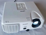 Spots Sharp XR-32S Dlp Svga Projector 2500 Lumens 4:3 Aspect 1080I 701 Lamp Hour. Fixed Price $25.00.