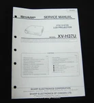 Original Sharp XV-H37U Lcd Projector Service Manual. Fixed Price $14.95.