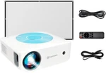 Vankyo 4K Projector 40000LMS 1080P 4D 5G Wifi Video Home Theater + 120" Screen. Fixed Price $33.99.