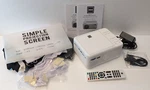 Rca Multi Media Projector - RPJ240 W/ Remote & 100 Inch Screen. Fixed Price $44.95.
