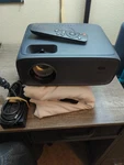 Onn Home Theater Projector 720P With Hdmi Cable And 90X55 Screen. Fixed Price $42.00.