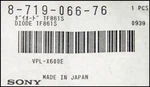 Pcs New And Genuine Sony 871906676 Diode Power TF861S Factory Sealed. Fixed Price $12.00.