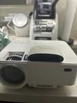 Hompow T20 Lcd Desktop Projector White Hdmi Usb Vga Home Theater With Roku. Fixed Price $40.00.