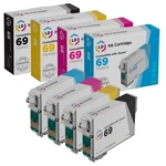 Ld Replacement Ink For Epson Set Of 4: T069120 T069220 T069320 T069420. Fixed Price $16.99.