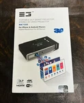 Eg Portable Dlp Video Projector - Mk 7500 3D 4K Iphone & Android New In Box. Fixed Price $299.99.