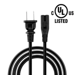 2 Prong Ac Power Cord For Ygskk B0F7RR3YC6 Mini Projector Charging Supply. Fixed Price $26.99.